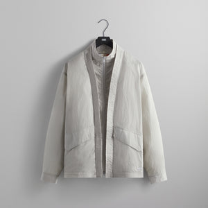 Kith Nylon Fulton Kimono Track Jacket - Concrete