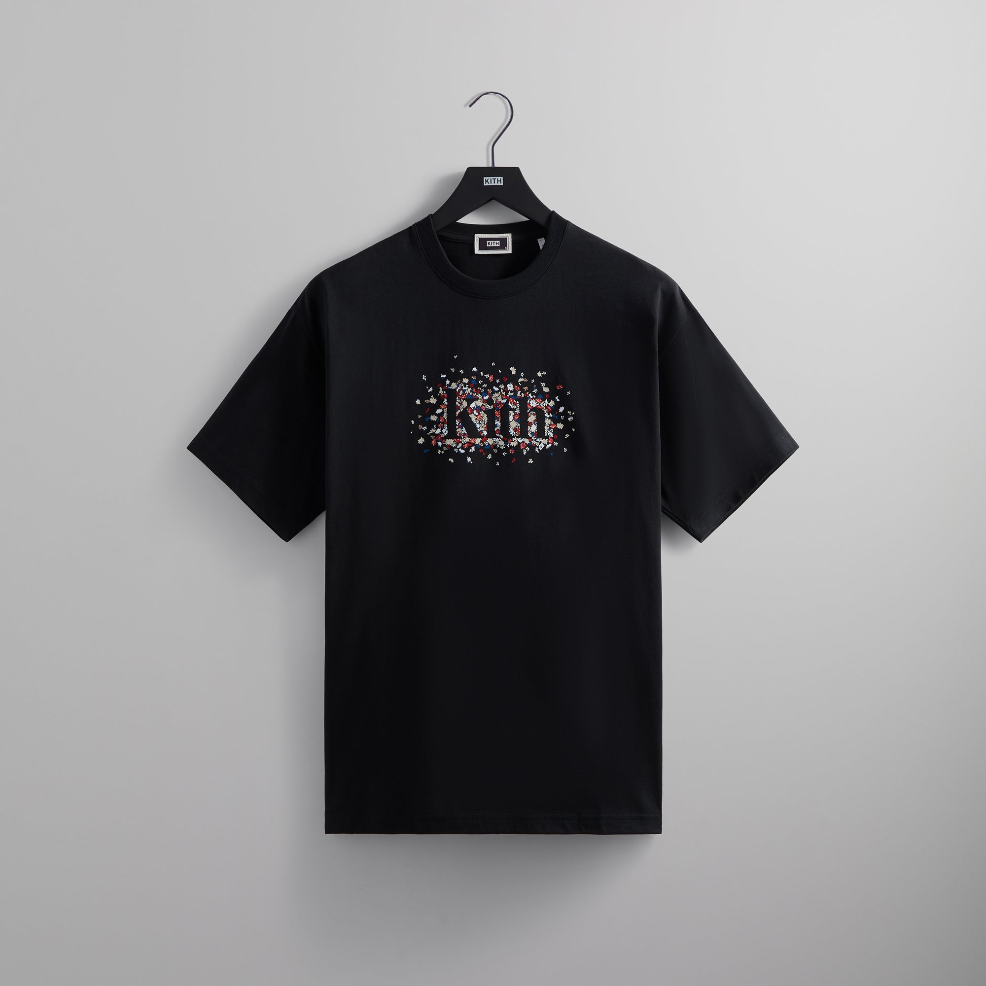 Kith Meadow Serif Tee - Black