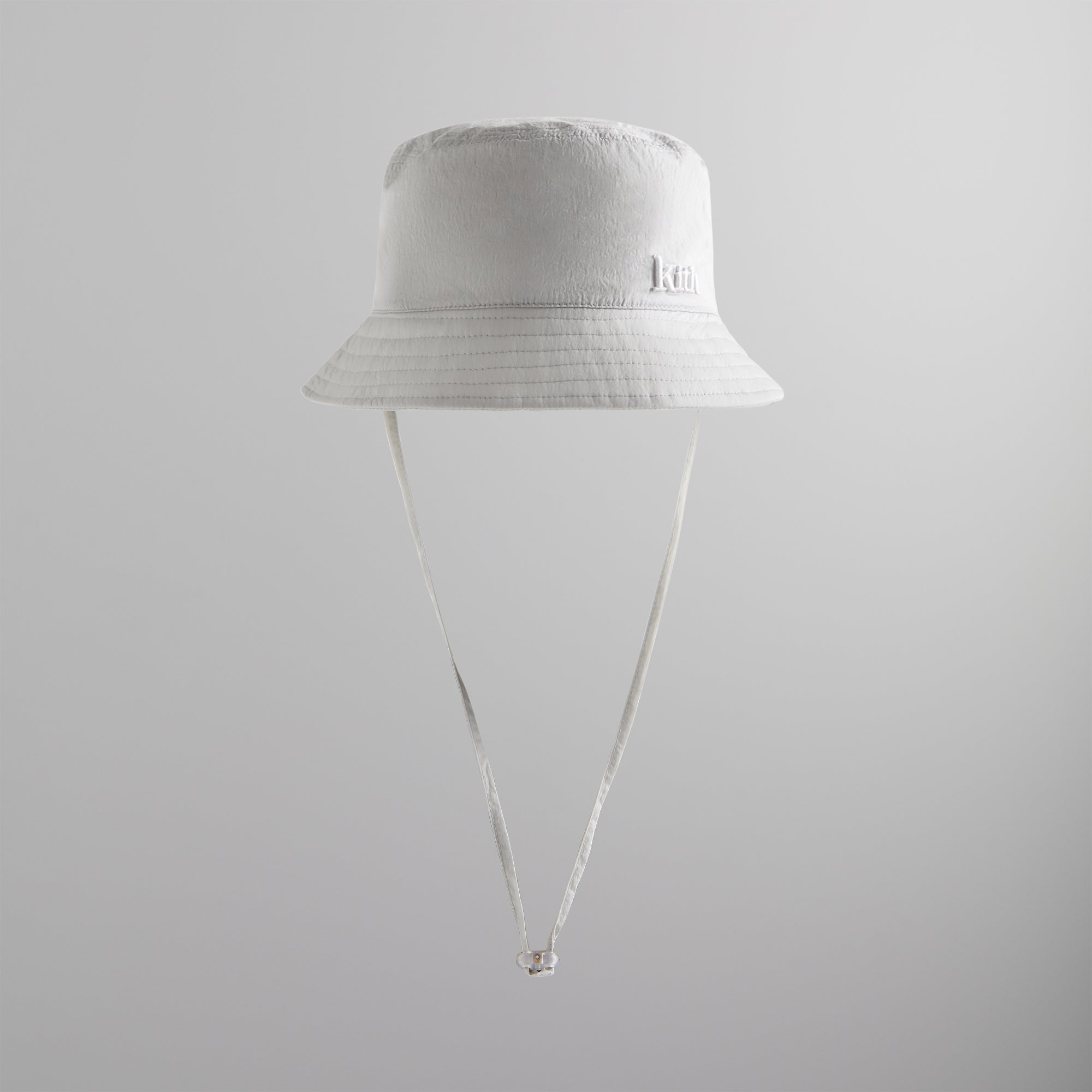 Wrinkle Nylon Bucket Hat - Concrete