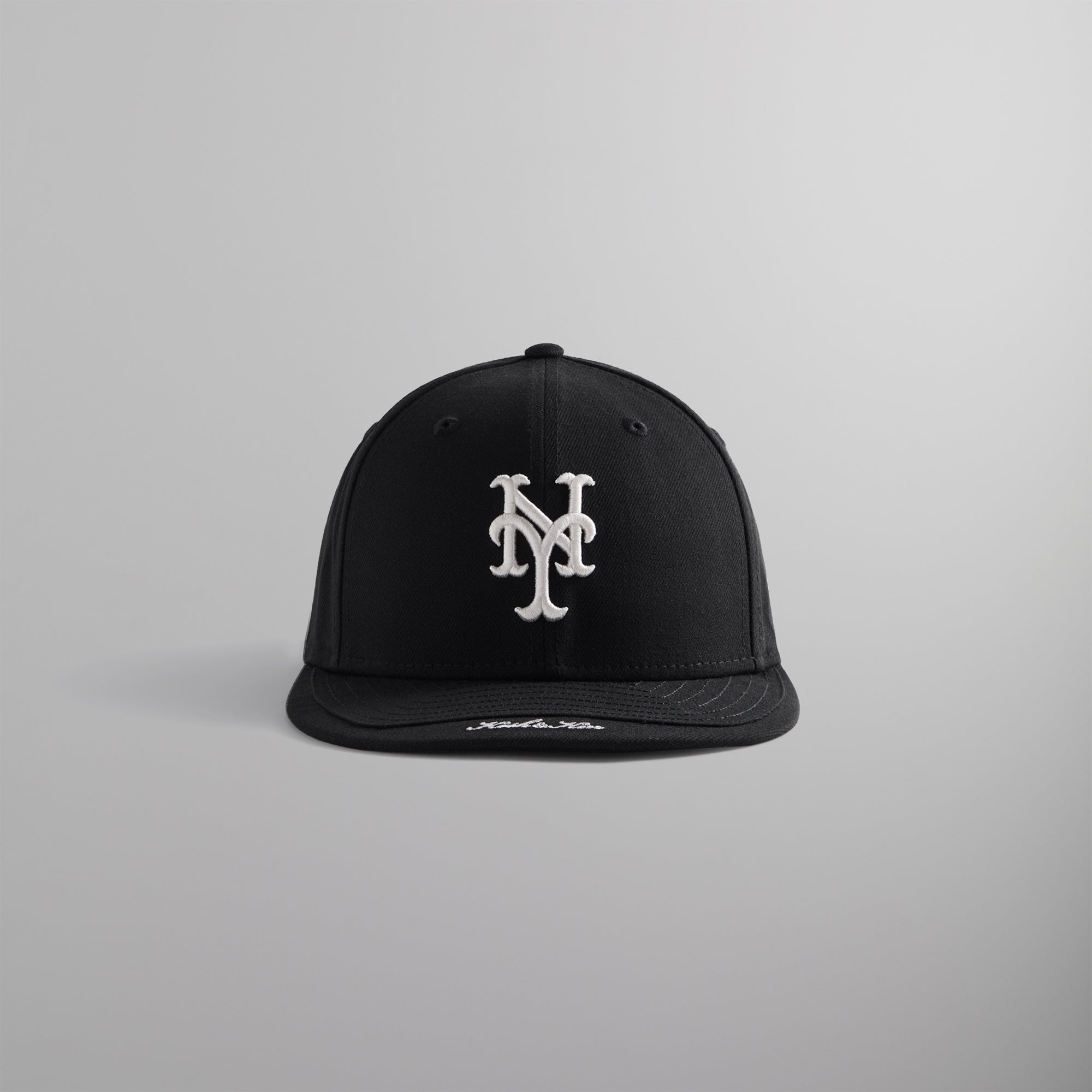 Kith and Kin Brim Low Pro Fitted Cap - Black