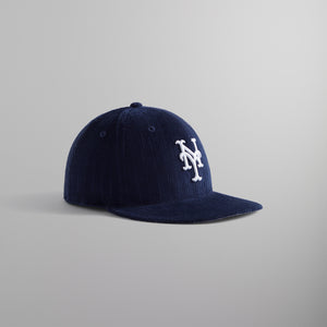 Kith & New Era for Mets Novelty Corduroy 59FIFTY Low Profile - Nocturnal