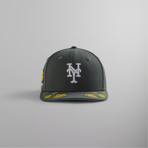 Kith & New Era for Mets Floral Chainstitch 59FIFTY Low Profile - Cypress