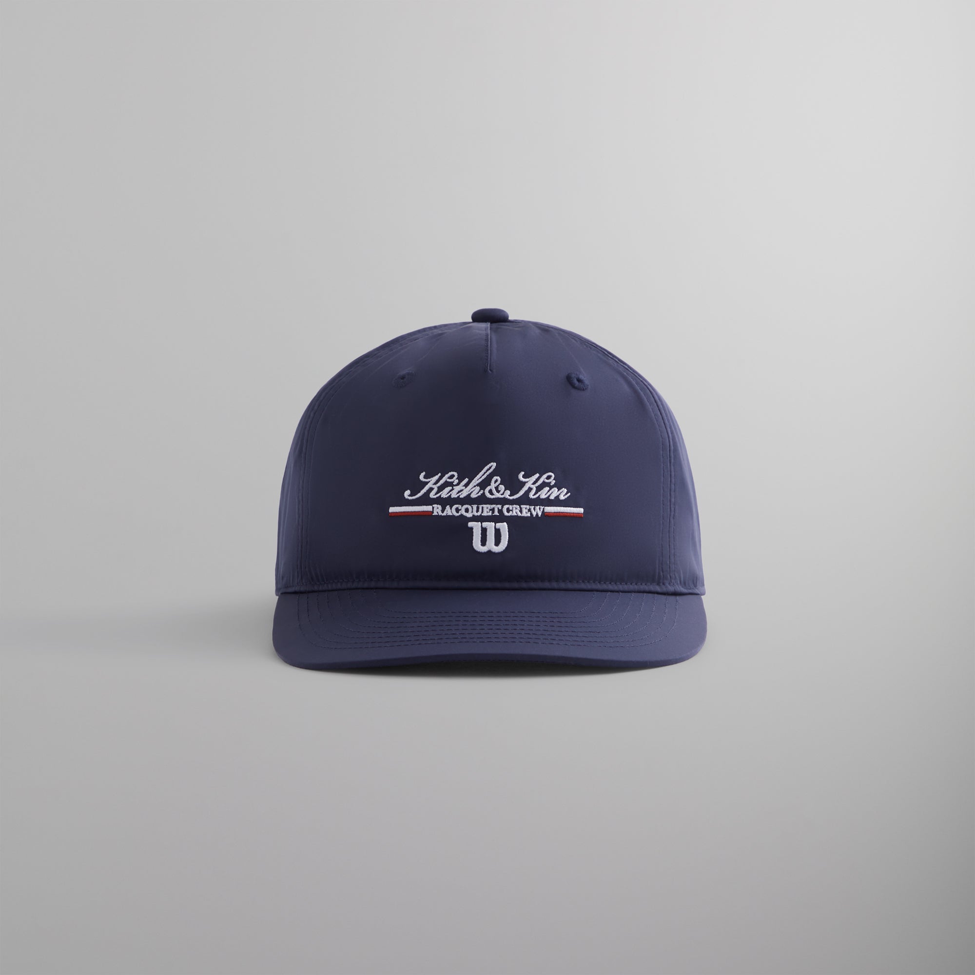 Kith for Wilson Relaxed Nylon Pinch Crown Snapback - Nocturnal 