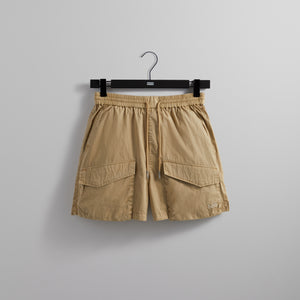 Kith Washed Cotton Boreum Cargo Pocket Short - Canvas