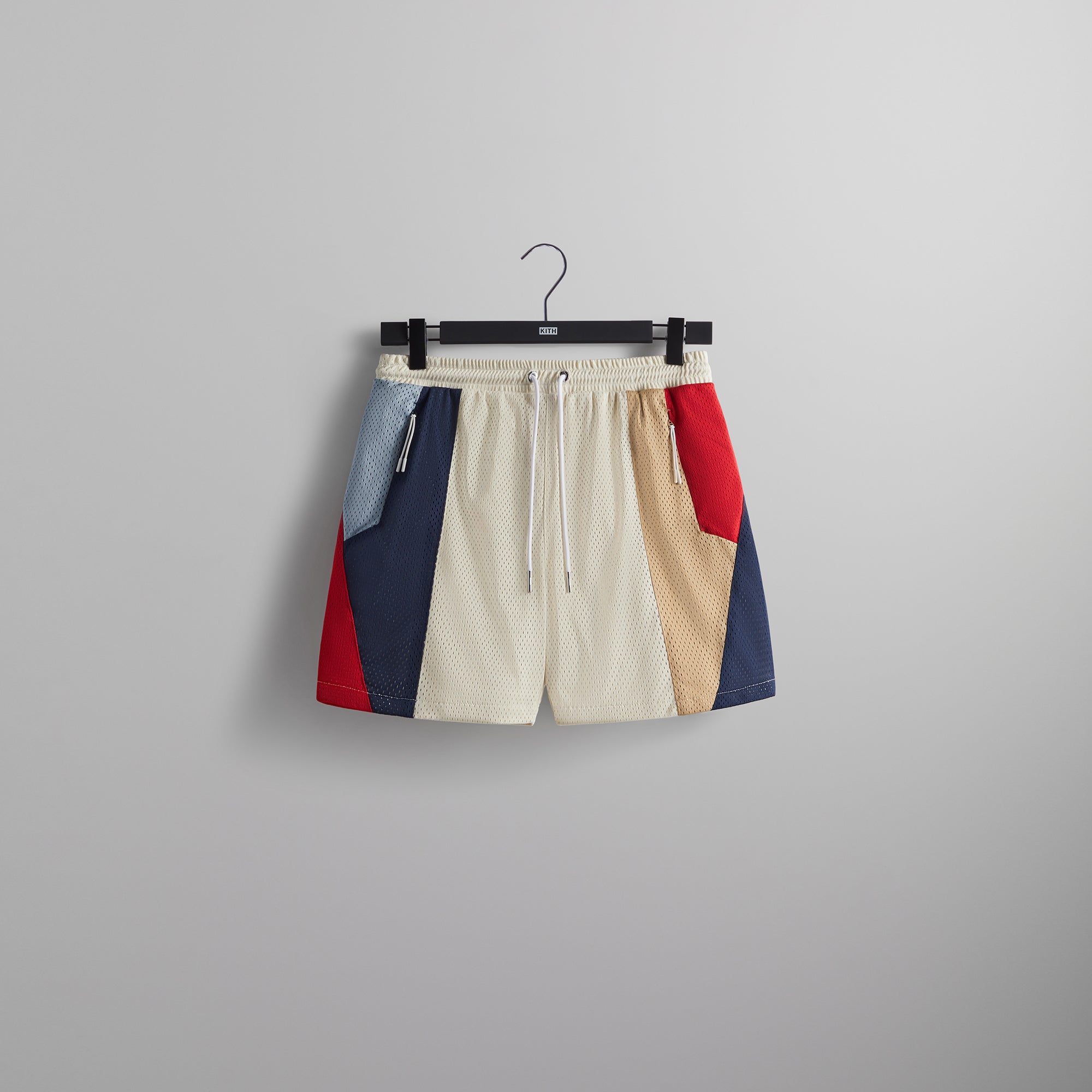 Kith Harden Panelled Mesh Short - Sandrift