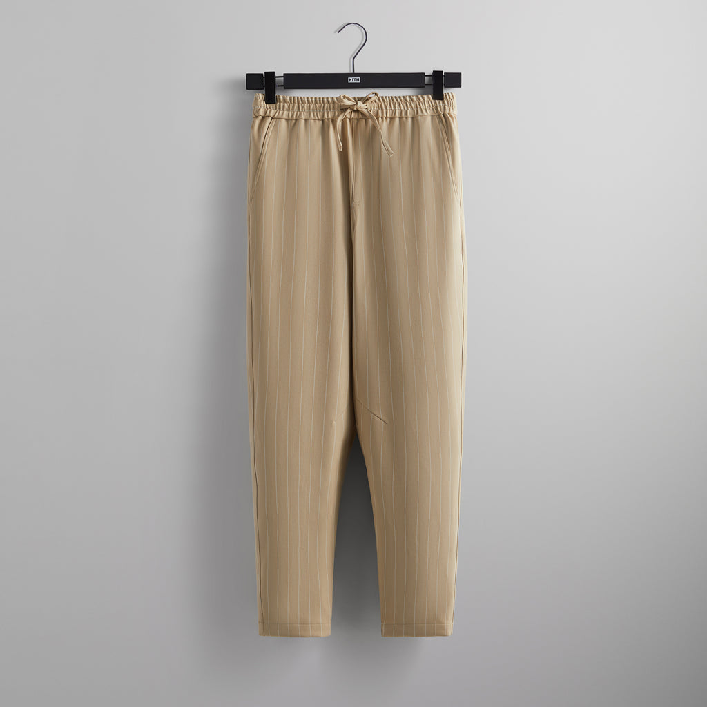 Kith Pinstripe Elmhurst Pant - Sandrift