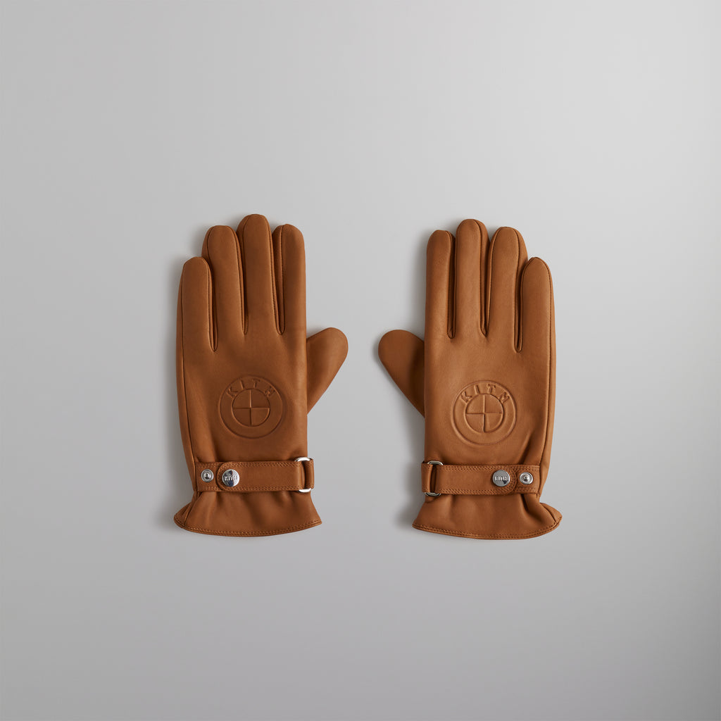 Kith for BMW Manhattan Leather Gloves - Desert