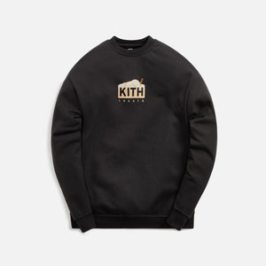 UhfmrShops Treats Eggnog Classic Logo Crewneck - Kindling