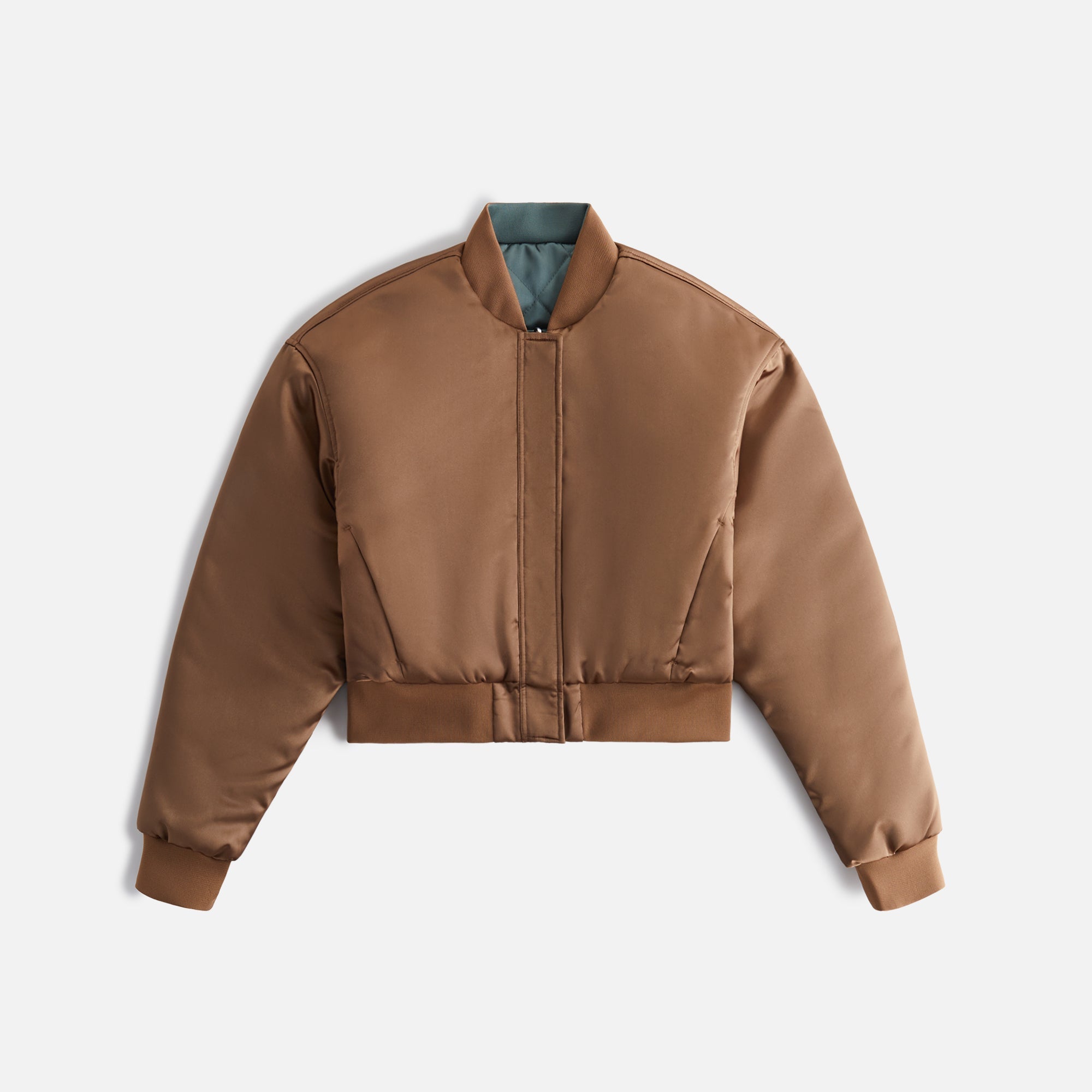 Kith Women Landry Cropped Satin Bomber - Yuma PH