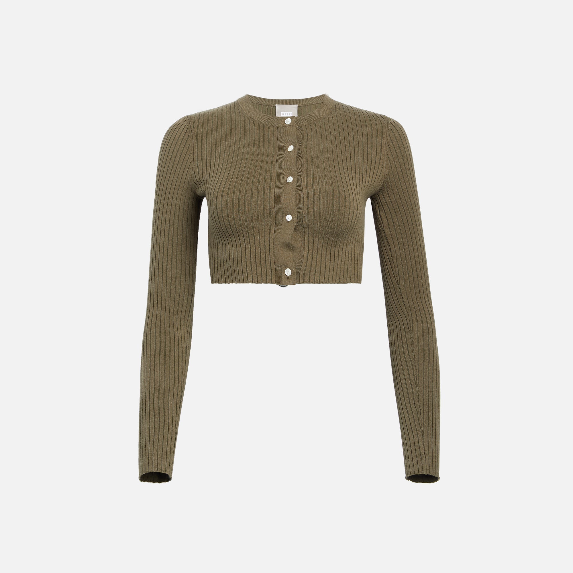 Kith Women Yvette II Cropped Cardigan - Moss PH