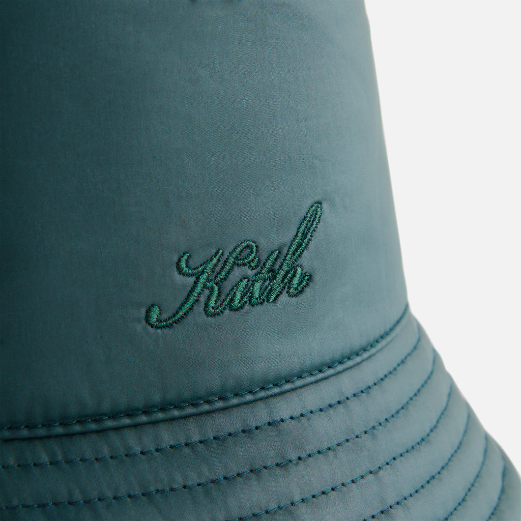 Kith Women Laminated Cotton Bucket Hat - Chronicle