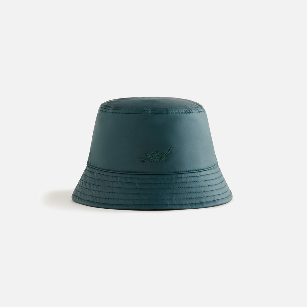 Kith Women Laminated Cotton Bucket Hat - Chronicle