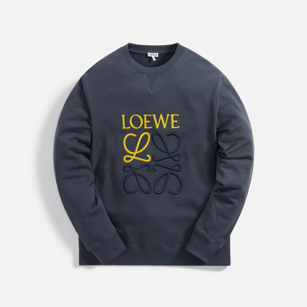 Loewe Anagram Sweatshirt - Onyx Blue