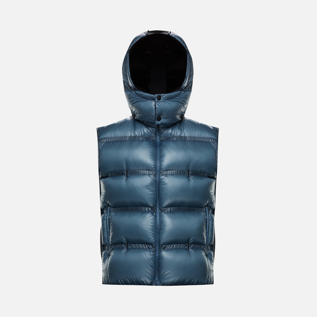 grey moncler vest