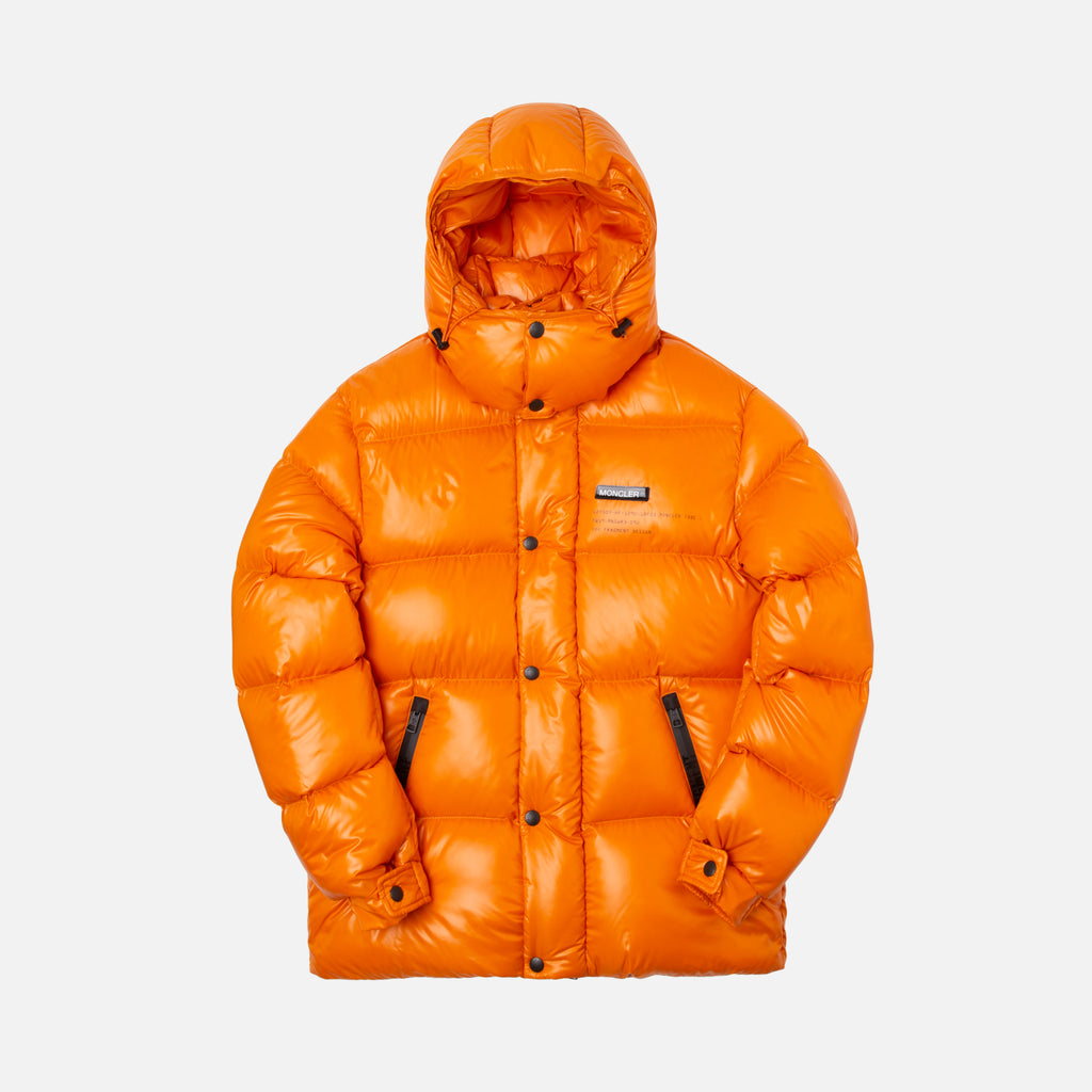moncler coat orange