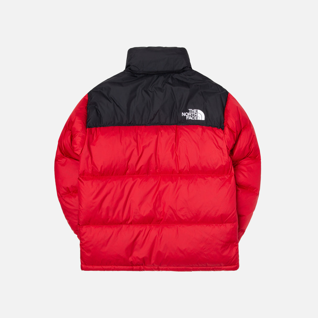 the north face red nuptse