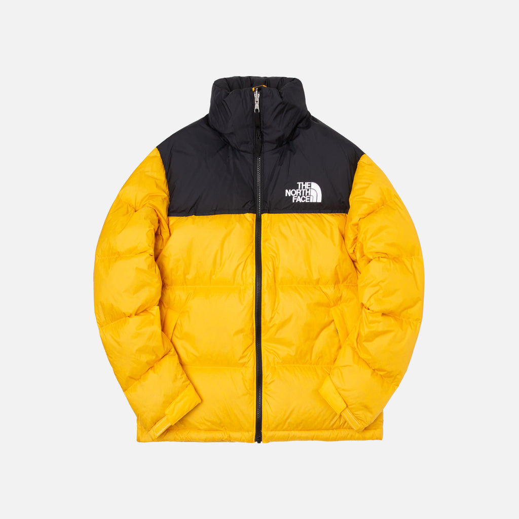 1996 nuptse jacket yellow