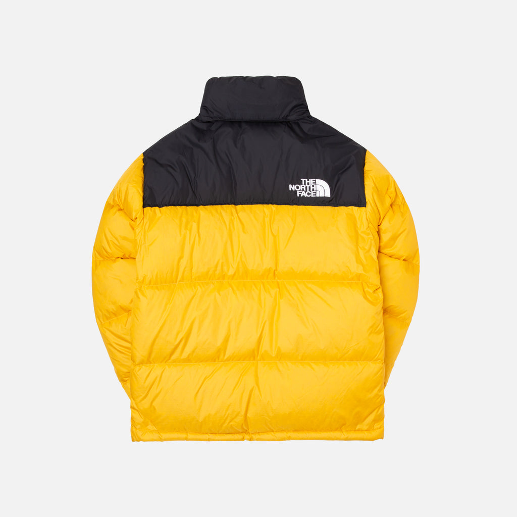 nuptse jacket yellow