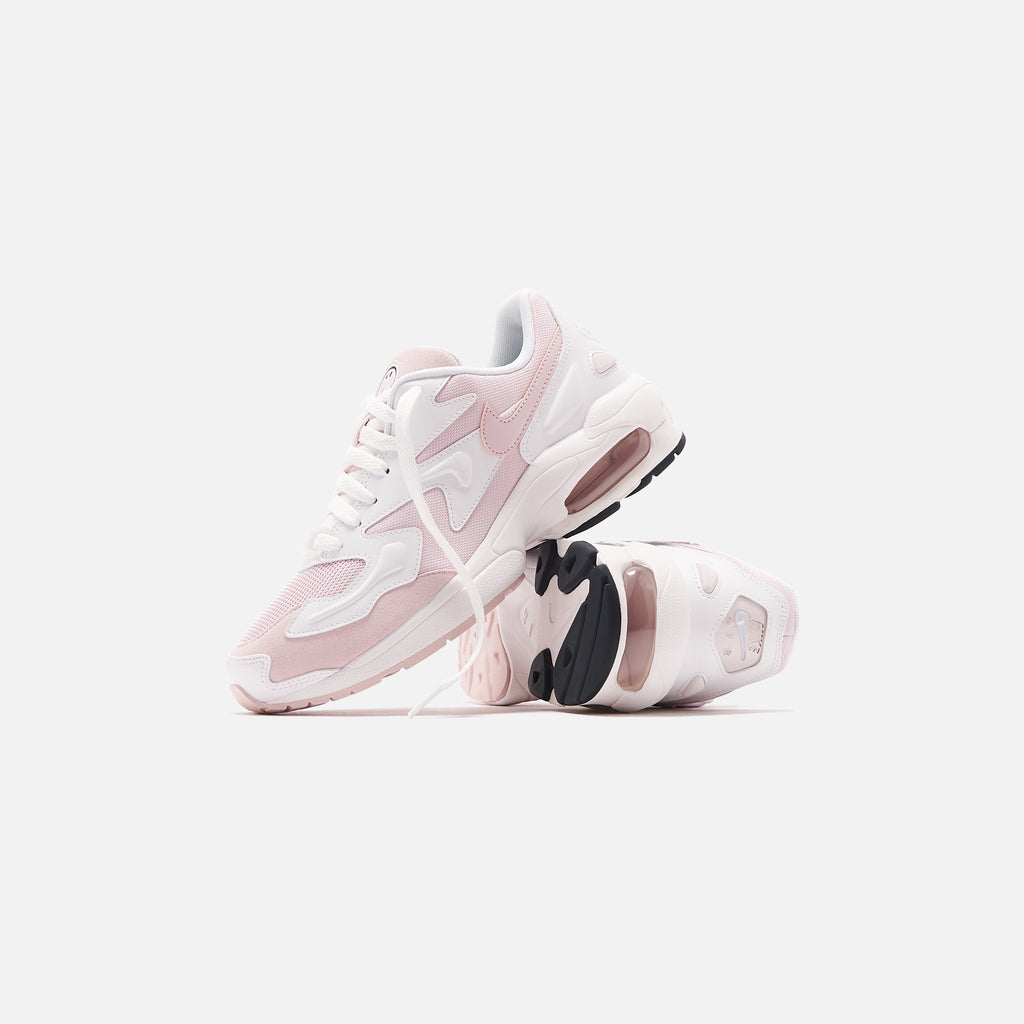 nike air max light pink and white