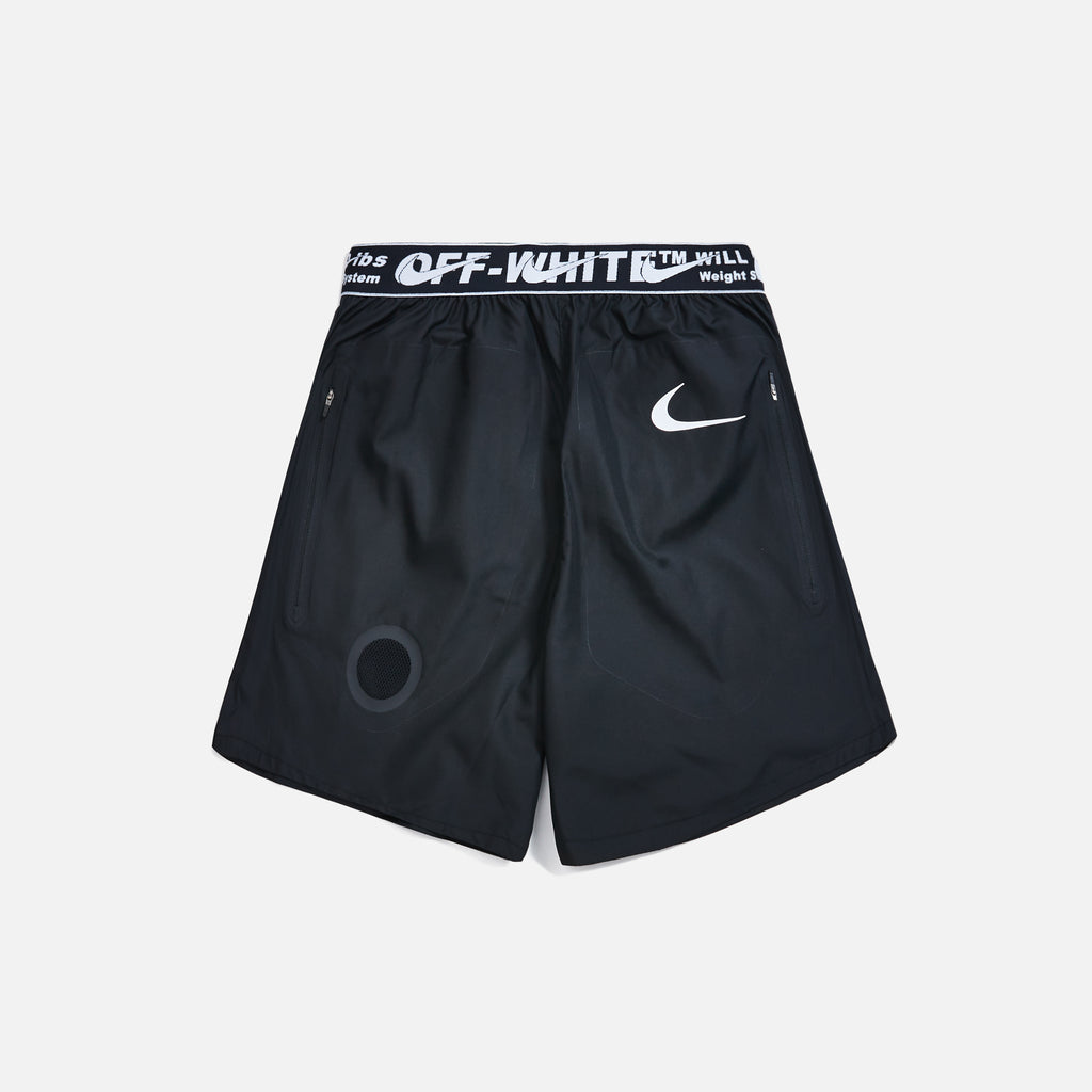 off white nike pro shorts