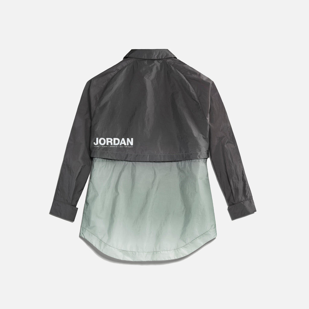 grey jordan windbreaker