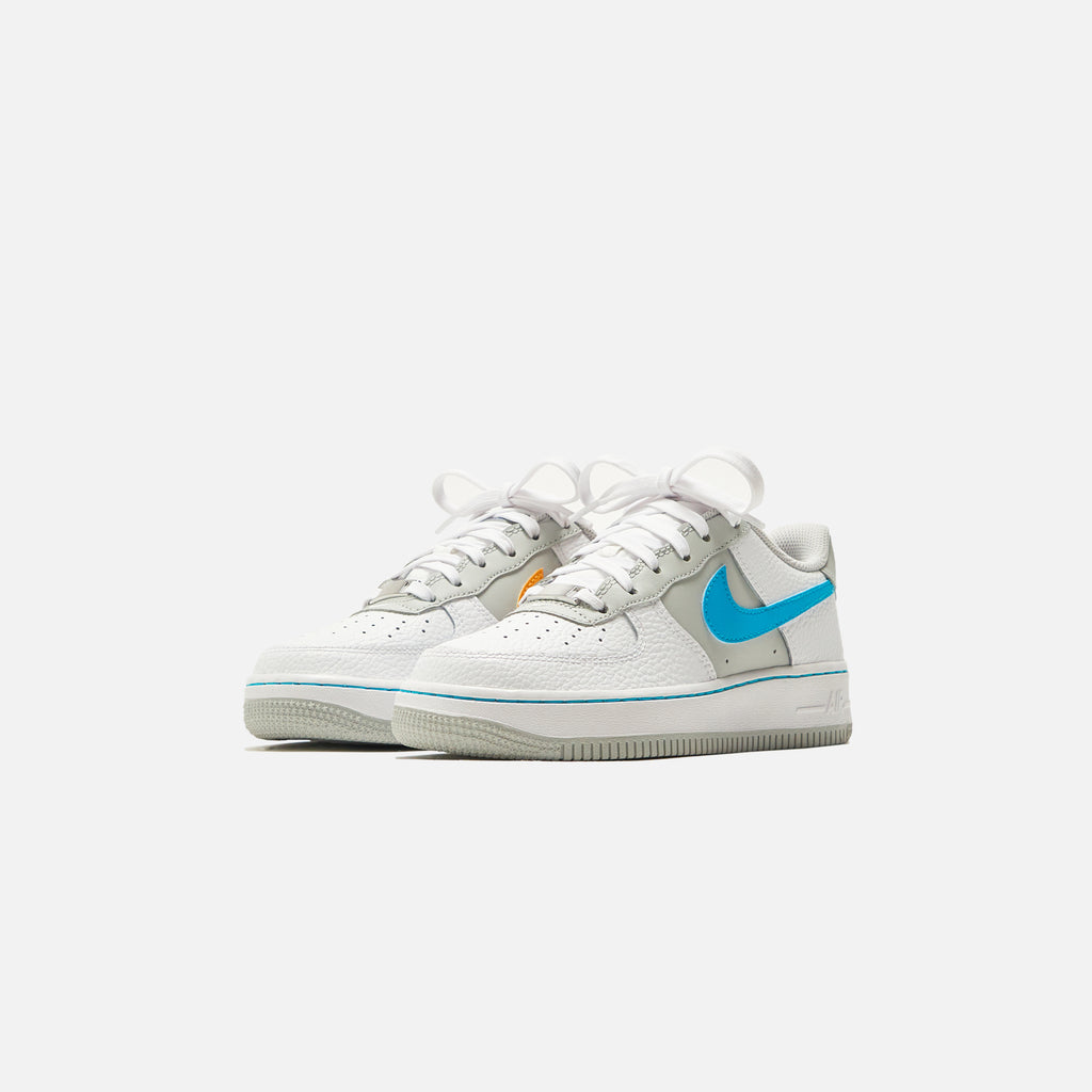 turquoise blue air force ones