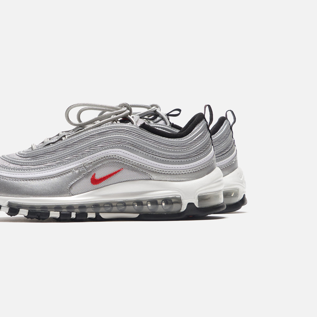 Air Max - Metallic Silver / University Red / Black – Kith