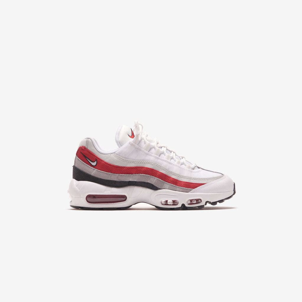 Nike Air Max 95 Essential - / White / Varsity Red / Particle Gre – Kith