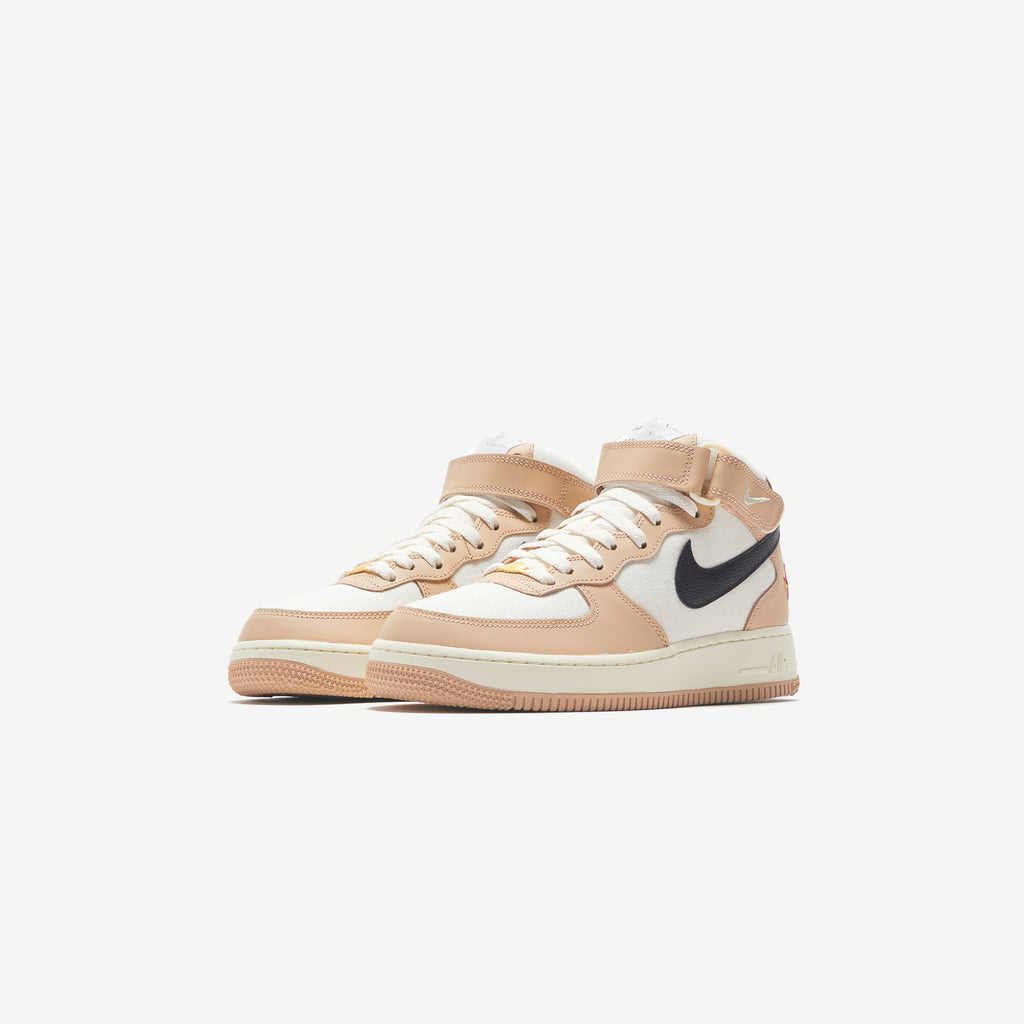 Nike Force 1 Mid '07 LX Shimmer / Black / Pale Ivory / Coconut – Kith