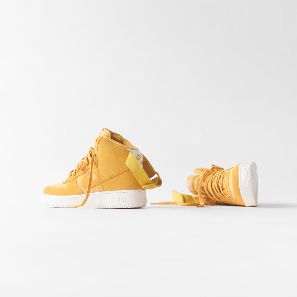 nike air force suede yellow