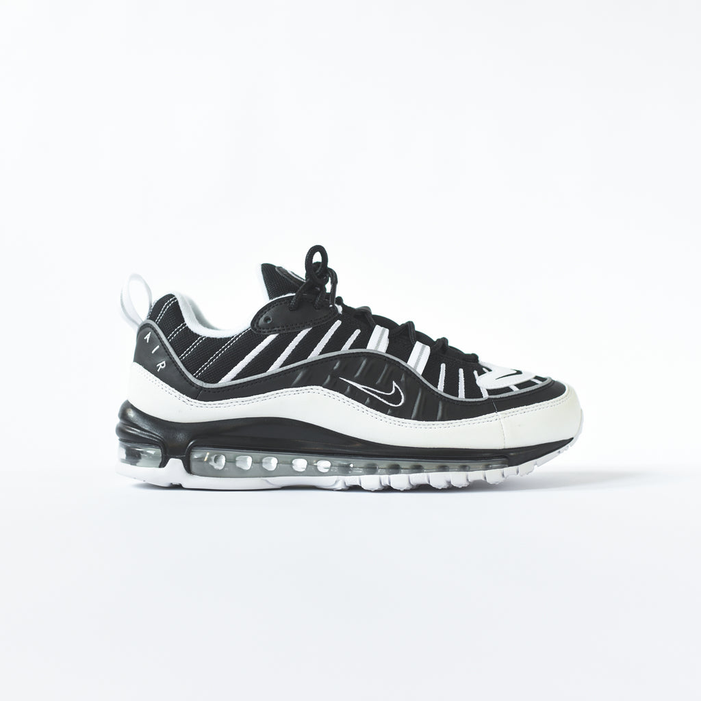 air max 98s black and white