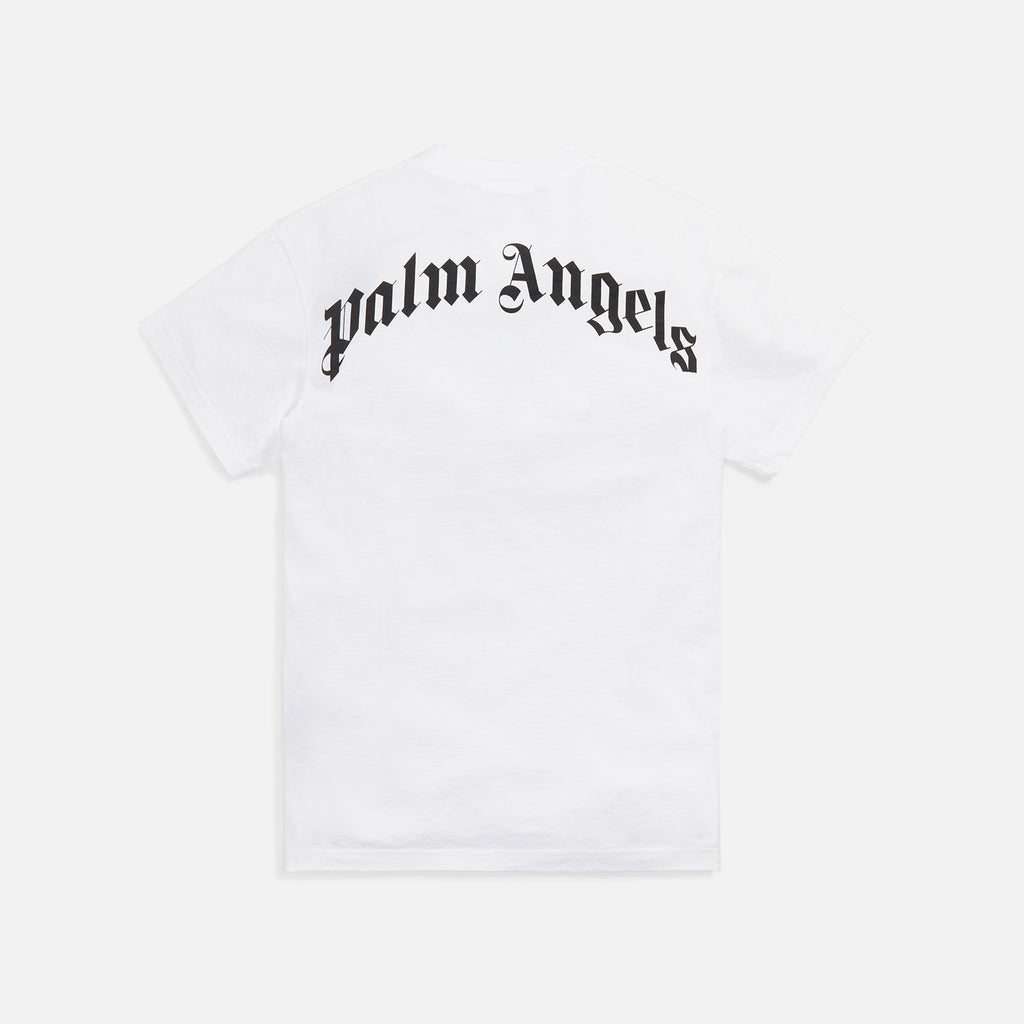 Palm Angels Shark Classic Small Sleeves Tee - White – Kith