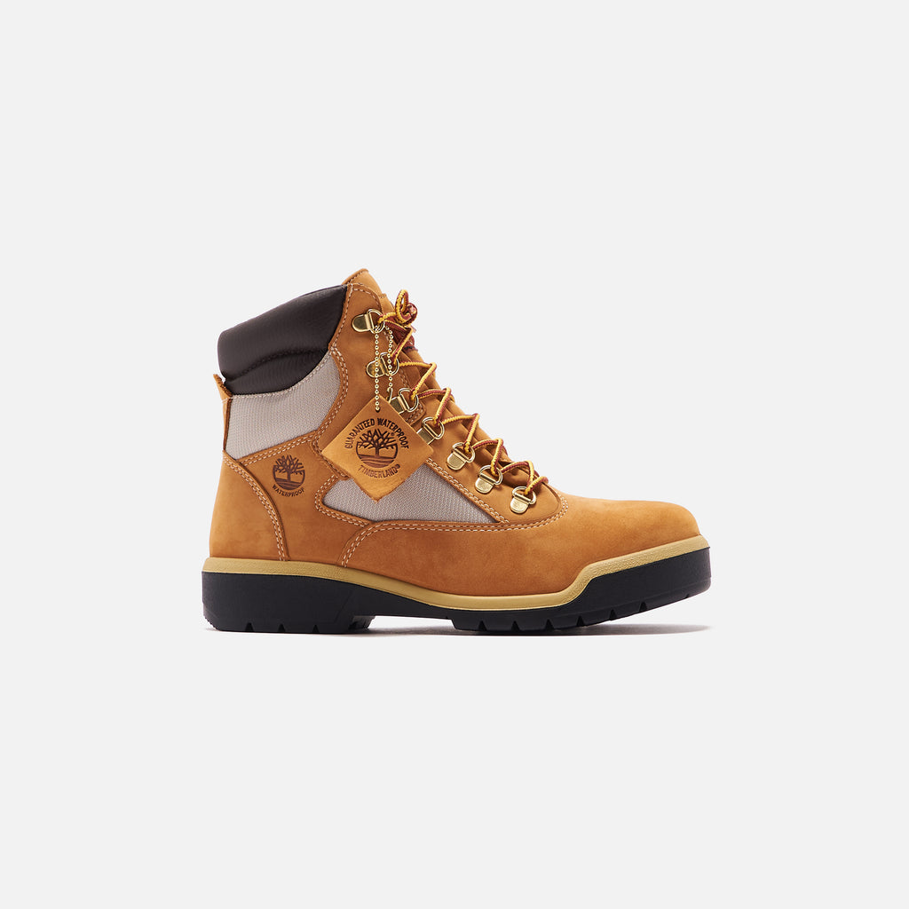 timberland field boots wheat