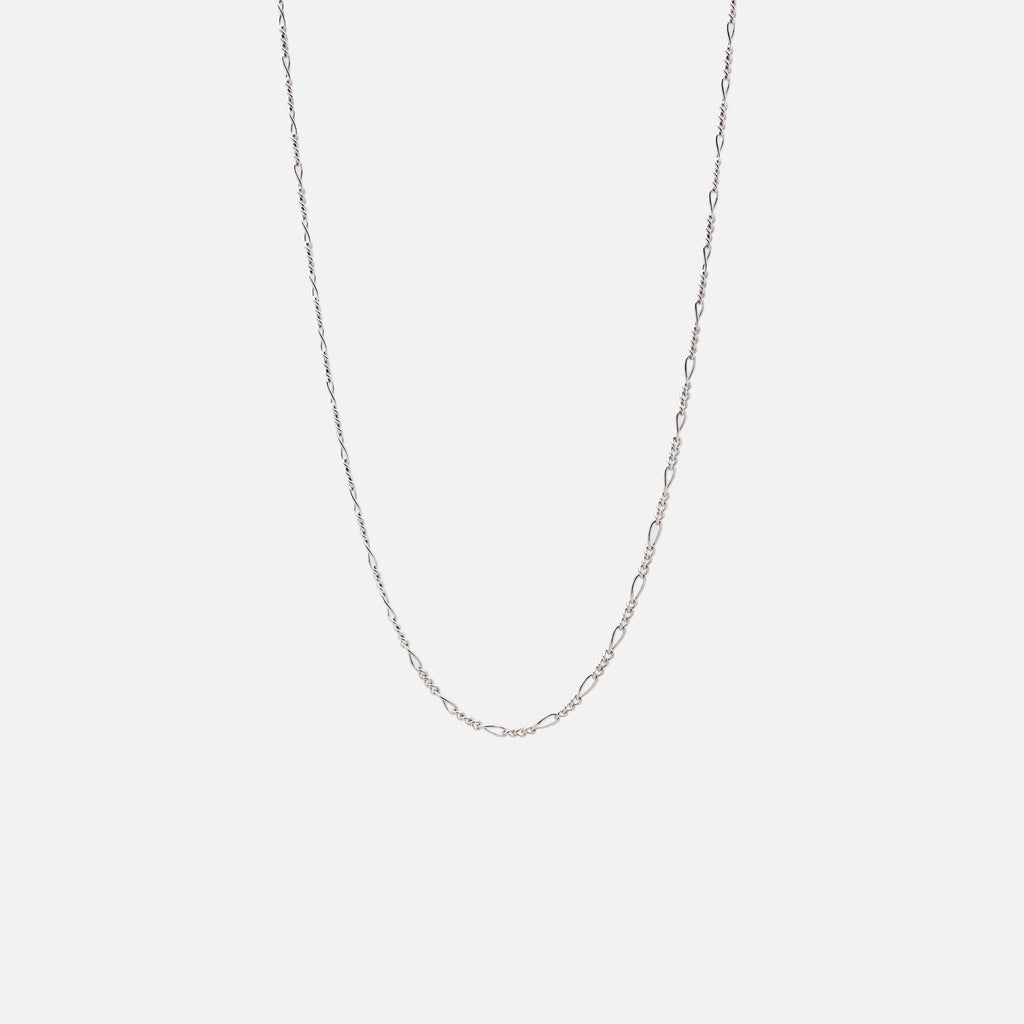 Tom Wood Figaro Chain Necklace - Silver