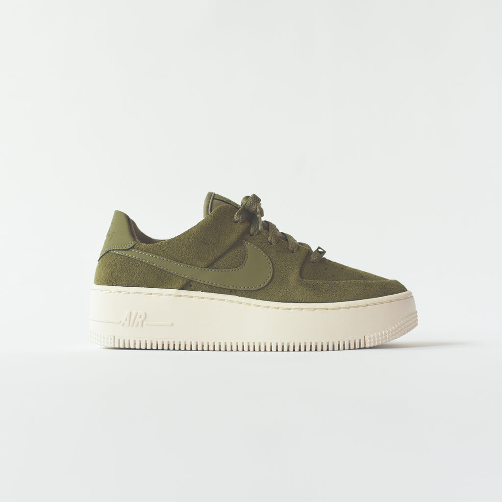 nike air force 1 sage low olive green