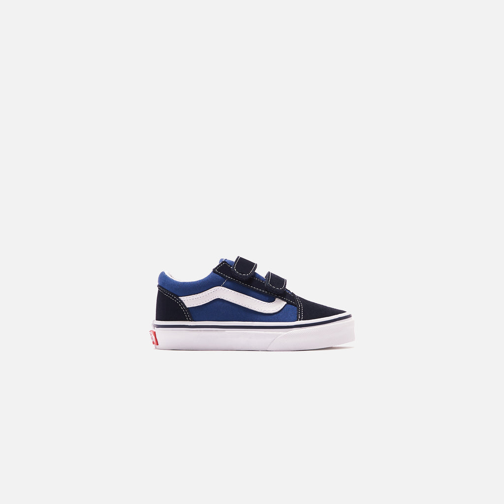 velcro vans navy