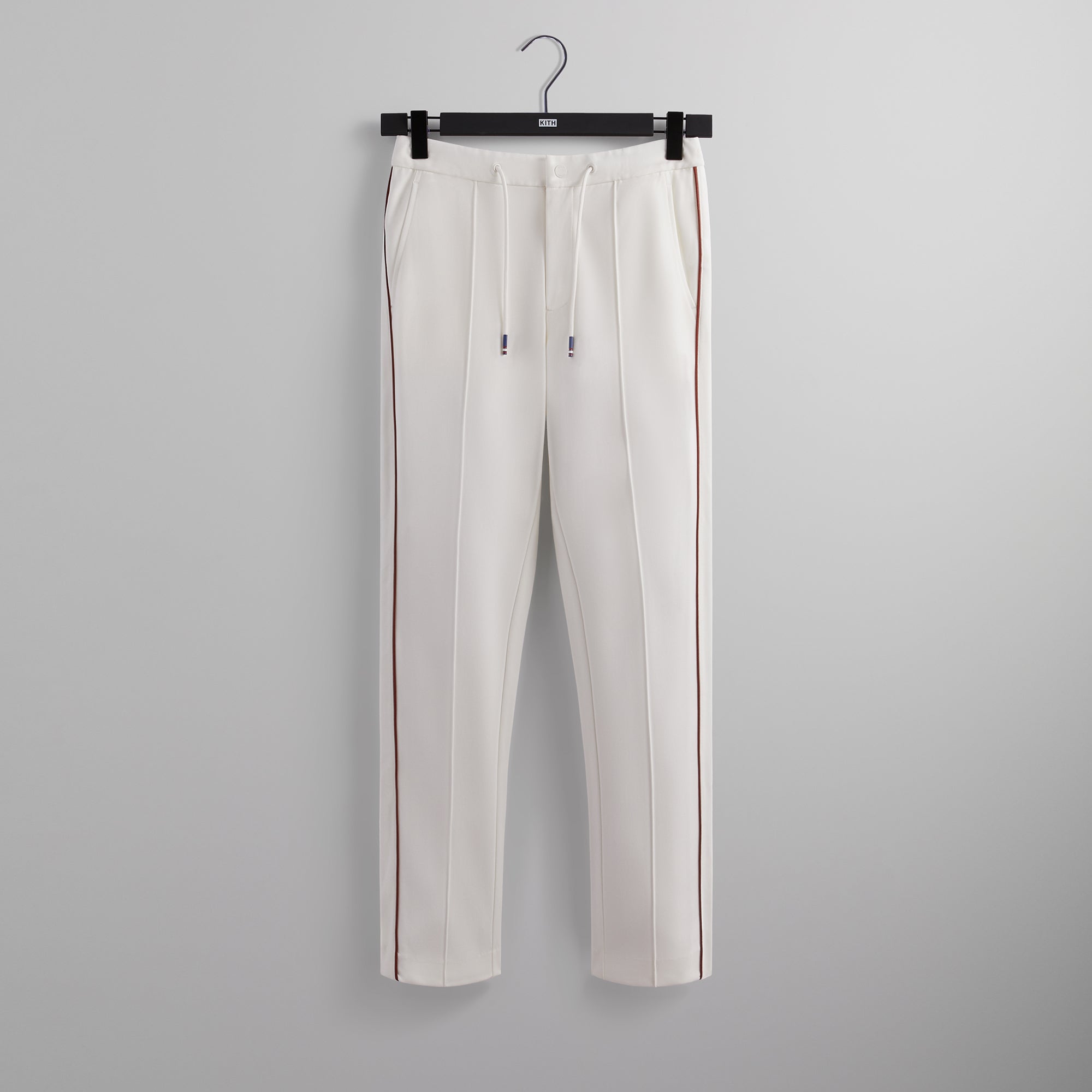 Kith for Wilson Mercer Track Pant - White Alyssum 