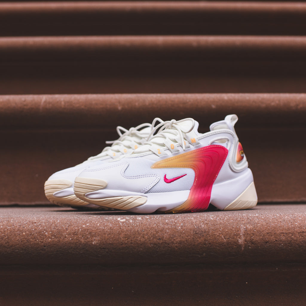 nike zoom white and pink