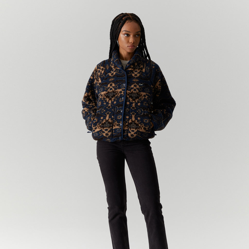 Genesis - RvceShops Women Grayson Jacquard Sherpa Jacket Morning