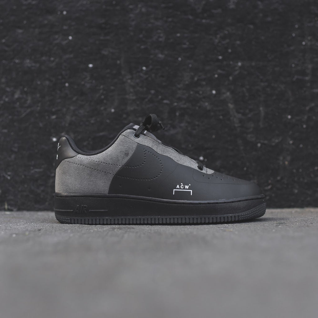 Nike x ACW Air Force 1 '07 Black / White / Dark Grey – Kith