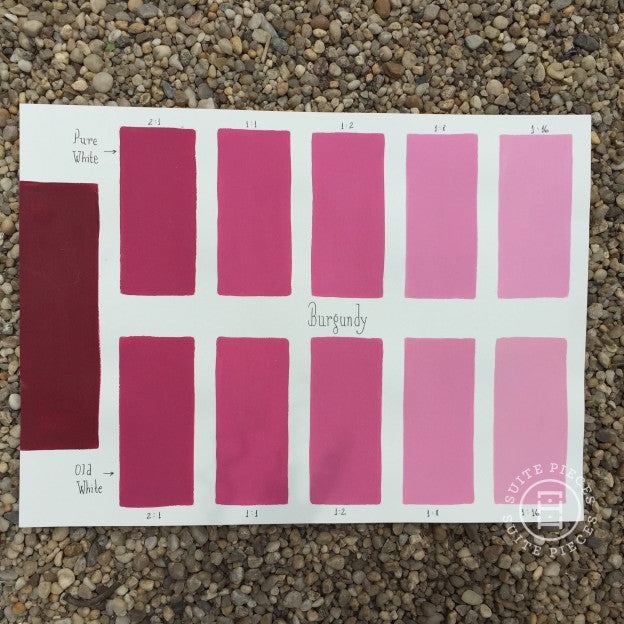 Annie Sloan Chalk Paint Colours Chart 2015