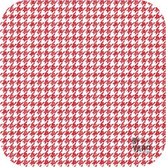 Meadow Sweets - Houndstooth in Red