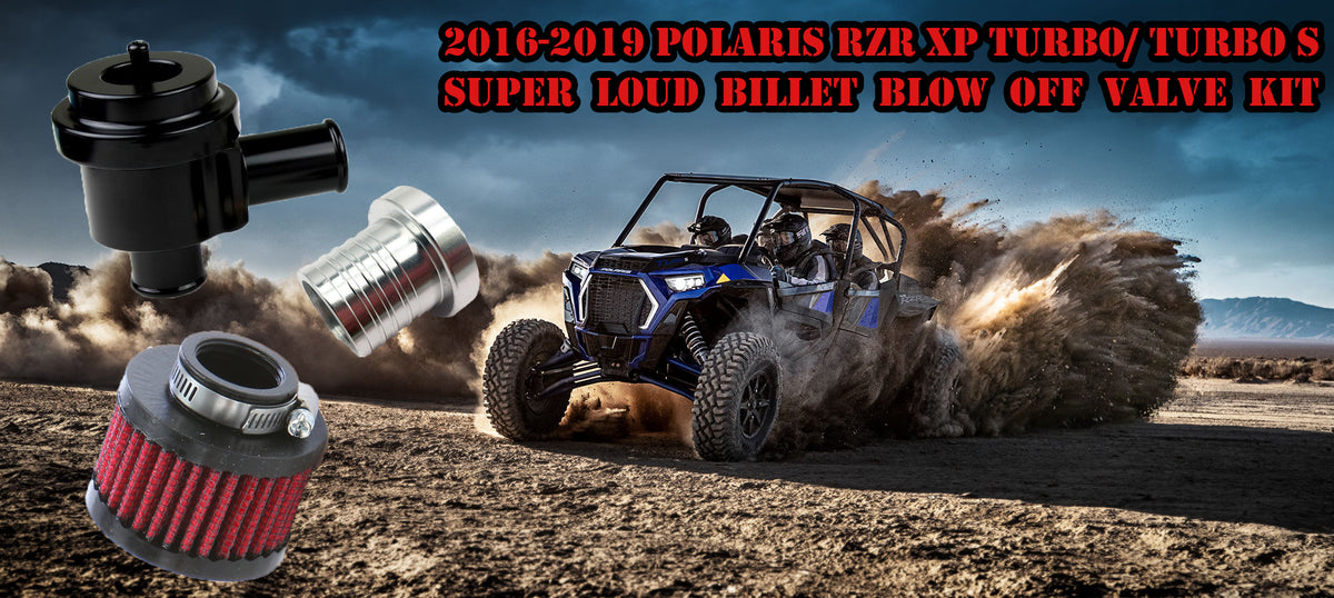 Bikeman BMP Blow Off Valve Kit Polaris RZR XP 1000 Turbo EPS 2016-2018 