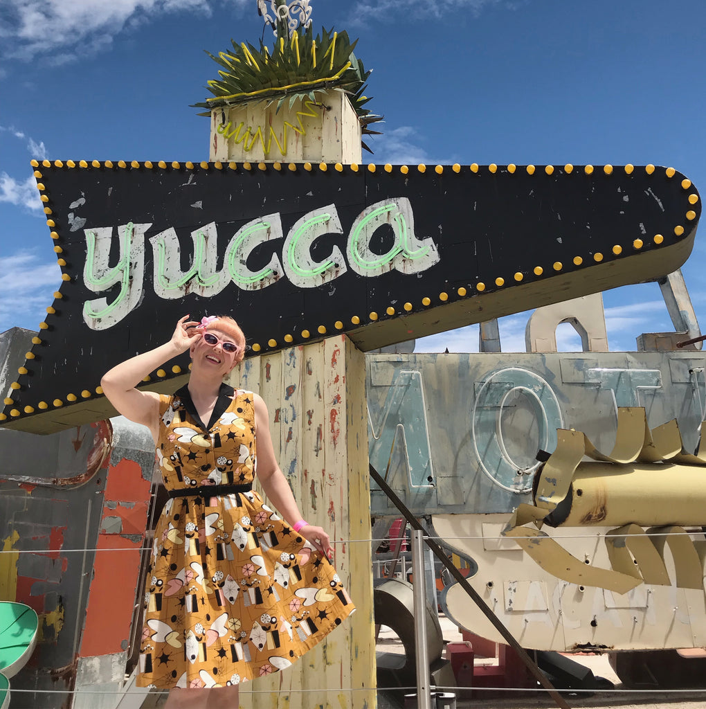 DuPenny X ModCloth Collection Neon Boneyard Las Vegas