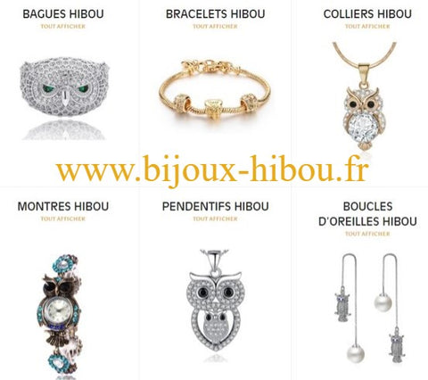 photo collections boutique bijoux hibou
