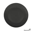 Matte Porcelain Side Plate Black Set of 4
