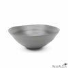 Matte Porcelain Cereal Bowls Grey Set of 4