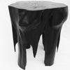 Large Ebonized Burnt Out Stump Side Table 03