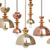 Mala Pendant Light No. 3 in Brass