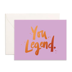 Fox & Fallow You Legend Greeting Card